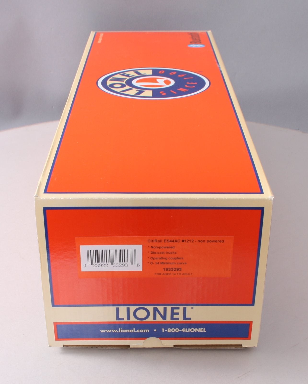 Lionel 1933293 O CitiRail Non Powered Legacy ES44AC Diesel Locomotive #1212