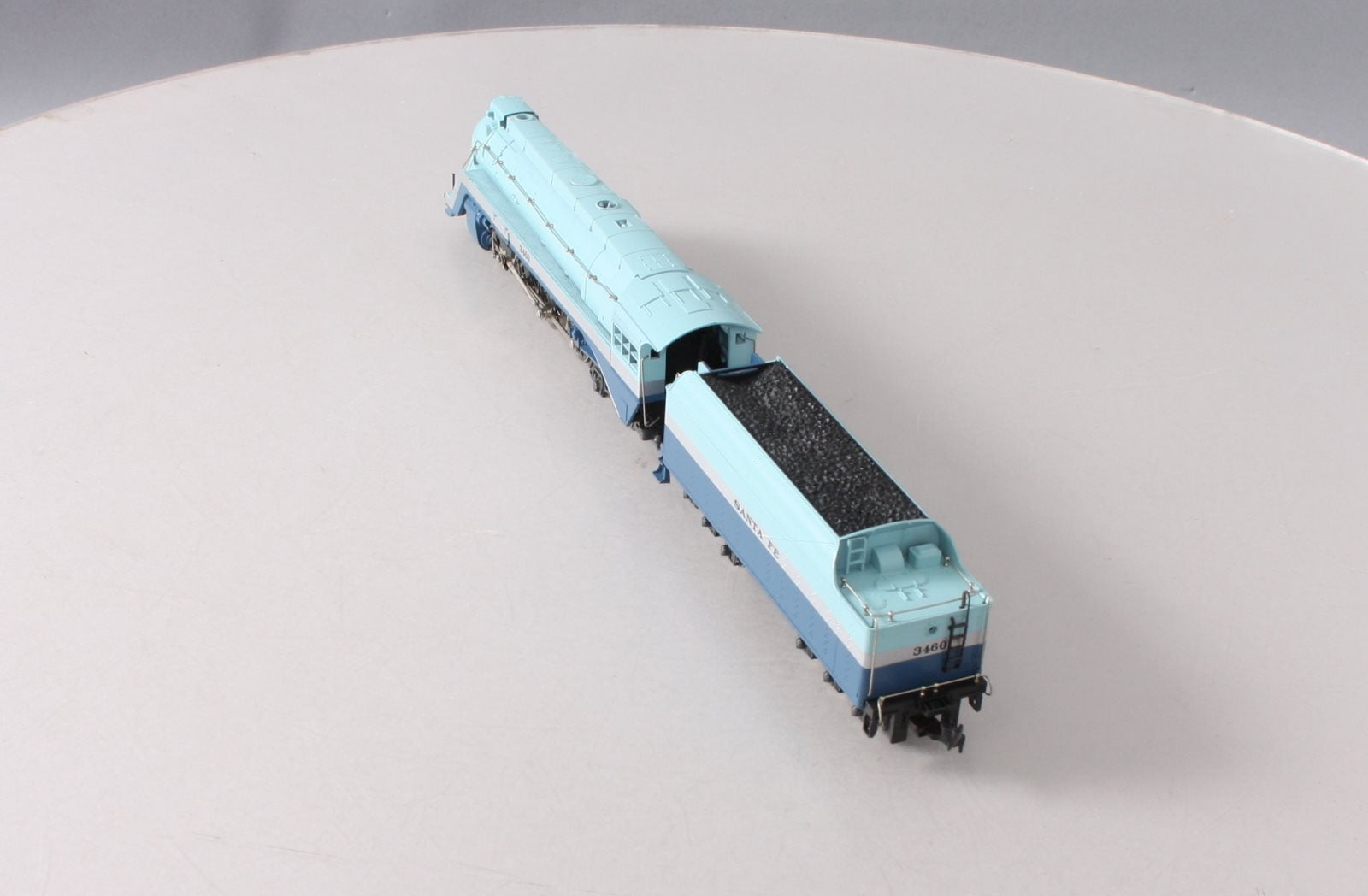 Rivarossi 1573 HO Scale Hudson Santa Fe Steam Locomotive &Tender #3460 EX