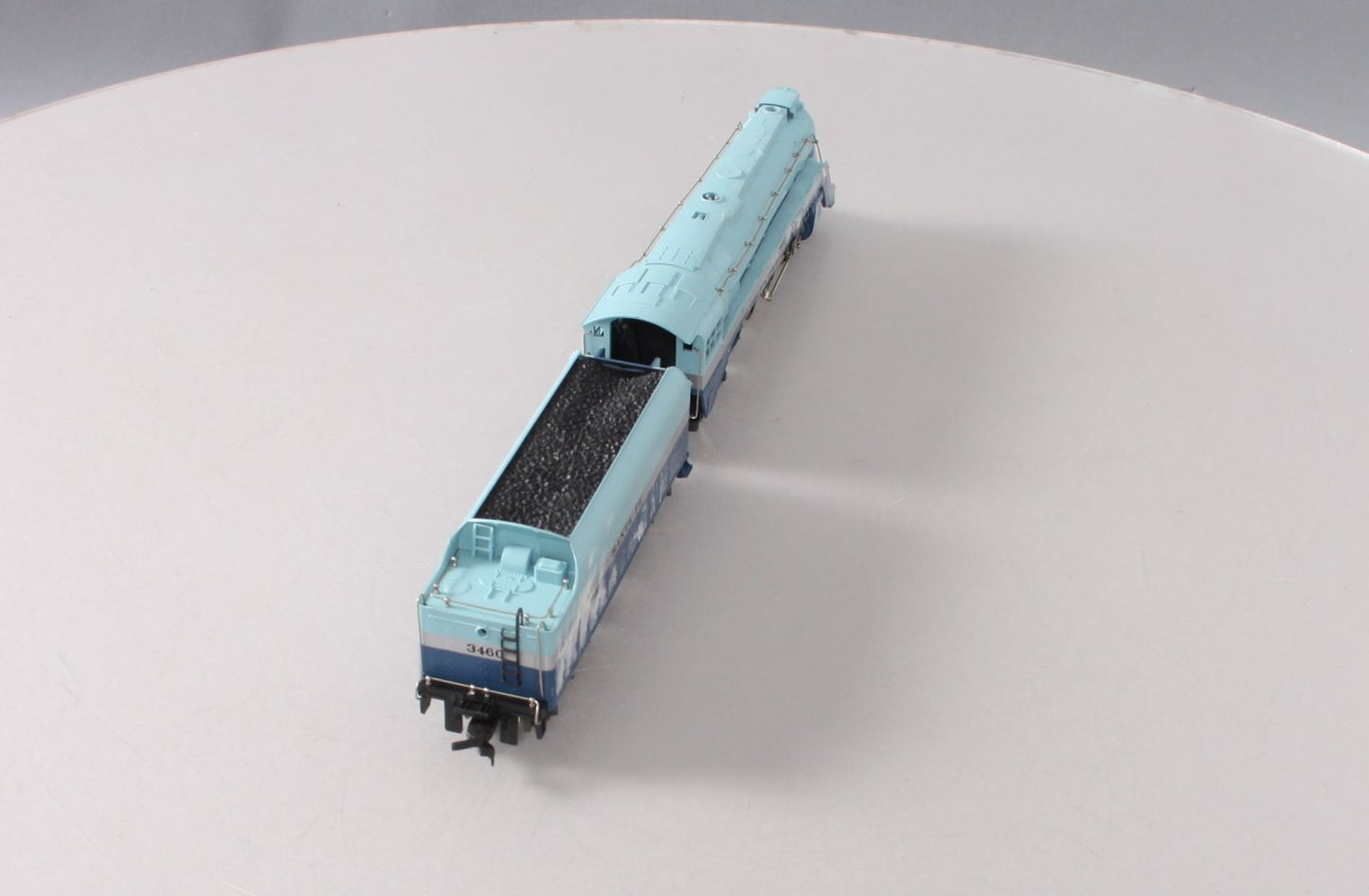 Rivarossi 1573 HO Scale Hudson Santa Fe Steam Locomotive &Tender #3460 EX