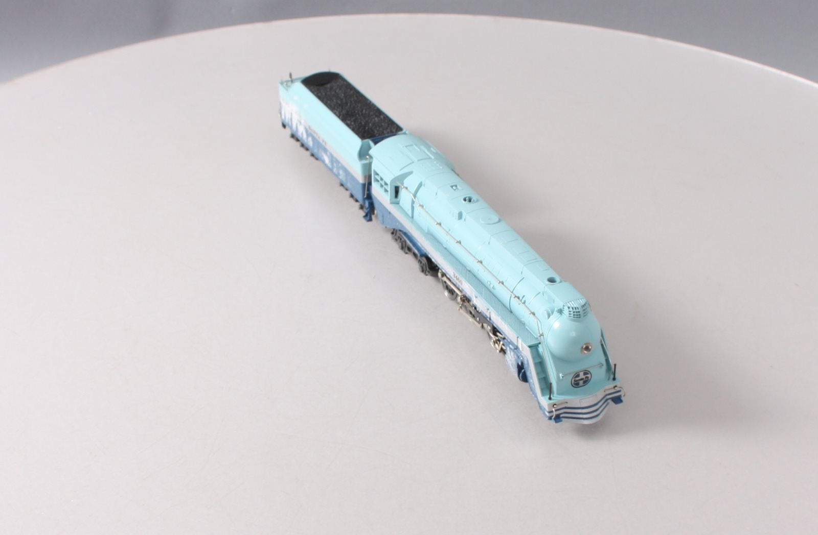 Rivarossi 1573 HO Scale Hudson Santa Fe Steam Locomotive &Tender #3460 EX