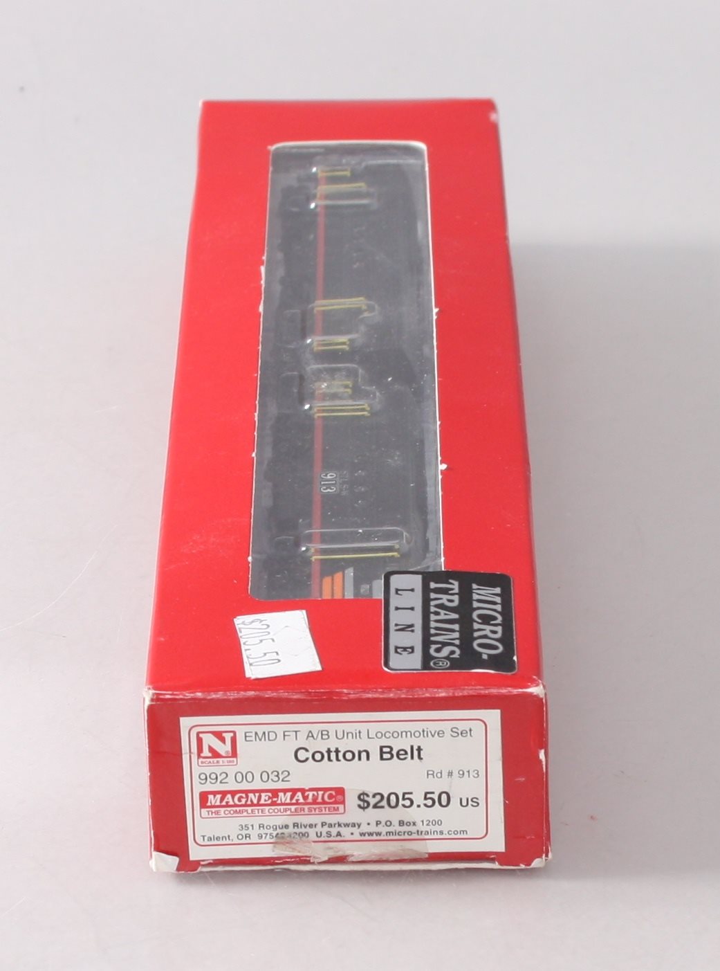 Micro-Trains 99200032 N SSW EMD FT A/B Diesel Locomotive #913 (Set of 2) w/ DCC LN/Box