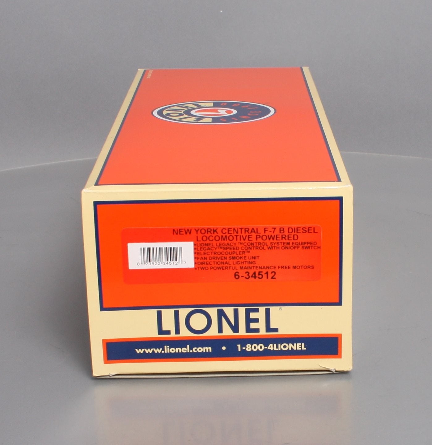 Lionel 6-34512 O New York Central F7 Powered B-unit Diesel Locomotive #2439