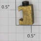 Split Jaw 40282 G Gauge Power Supply Connector with Wire Terminal (Pack of 2)