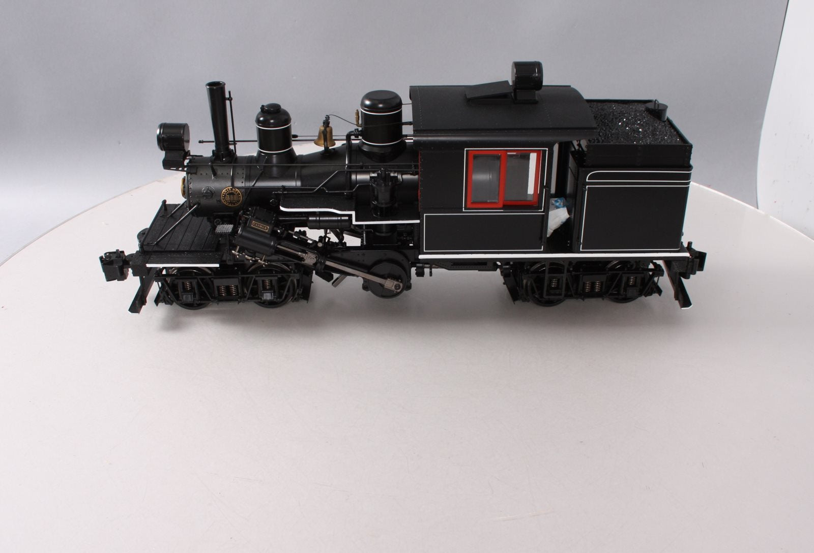 Bachmann 86098 G Spectrum Unlettered Two-Truck Climax Steam Locomotive LN/Box