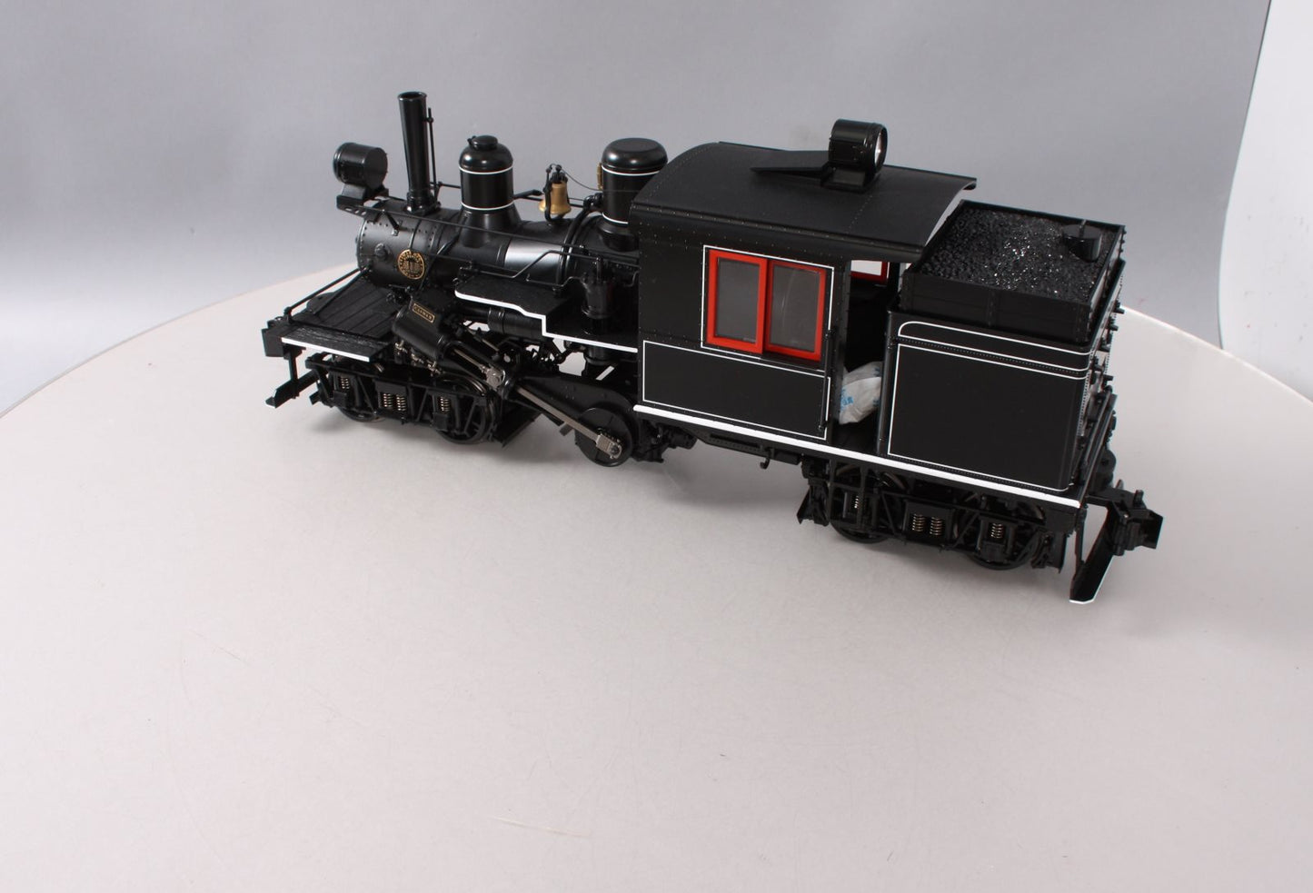 Bachmann 86098 G Spectrum Unlettered Two-Truck Climax Steam Locomotive LN/Box