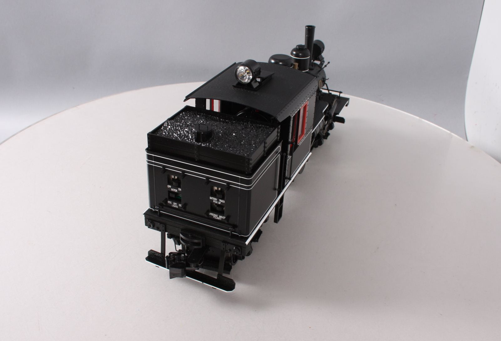 Bachmann 86098 G Spectrum Unlettered Two-Truck Climax Steam Locomotive LN/Box