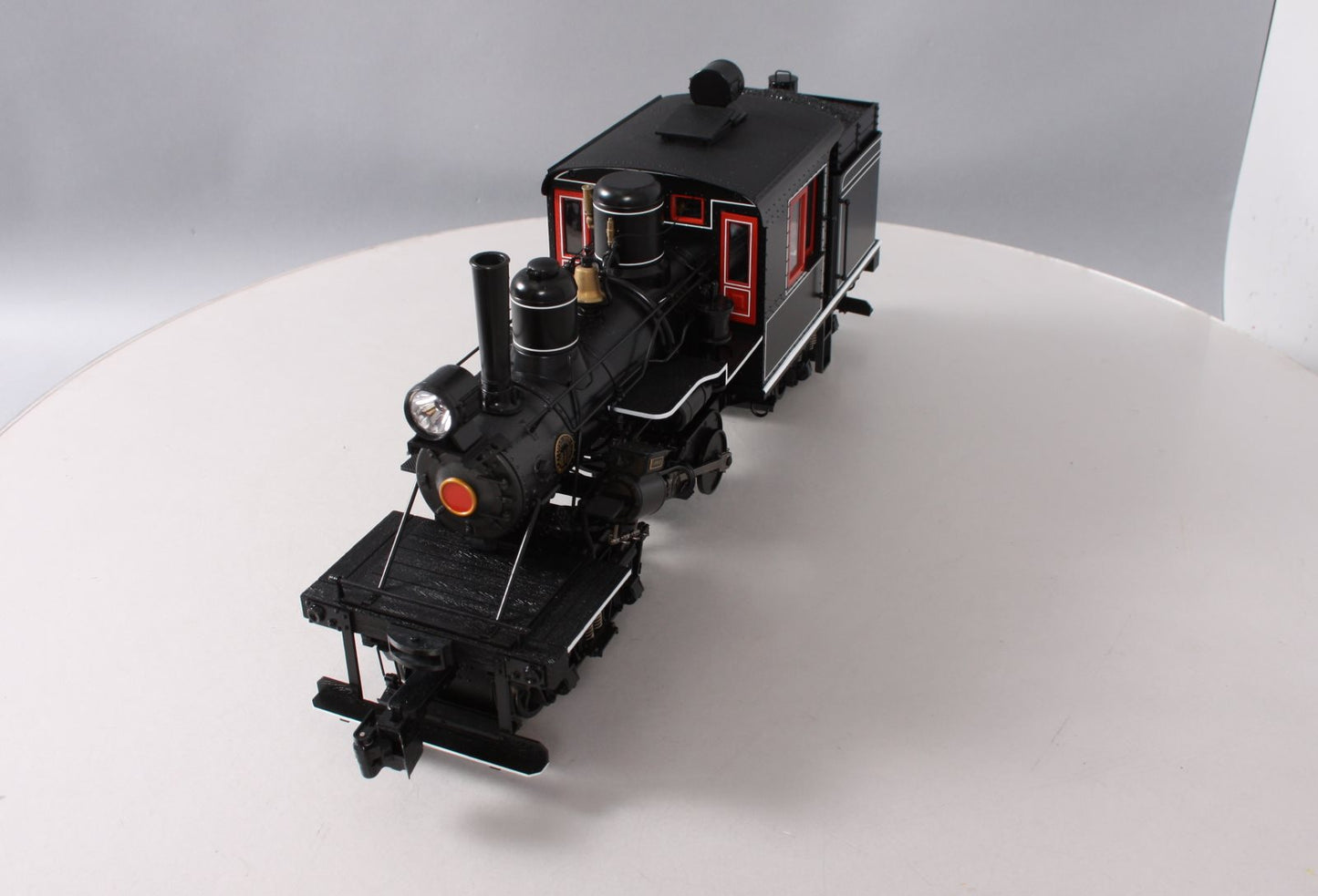 Bachmann 86098 G Spectrum Unlettered Two-Truck Climax Steam Locomotive LN/Box