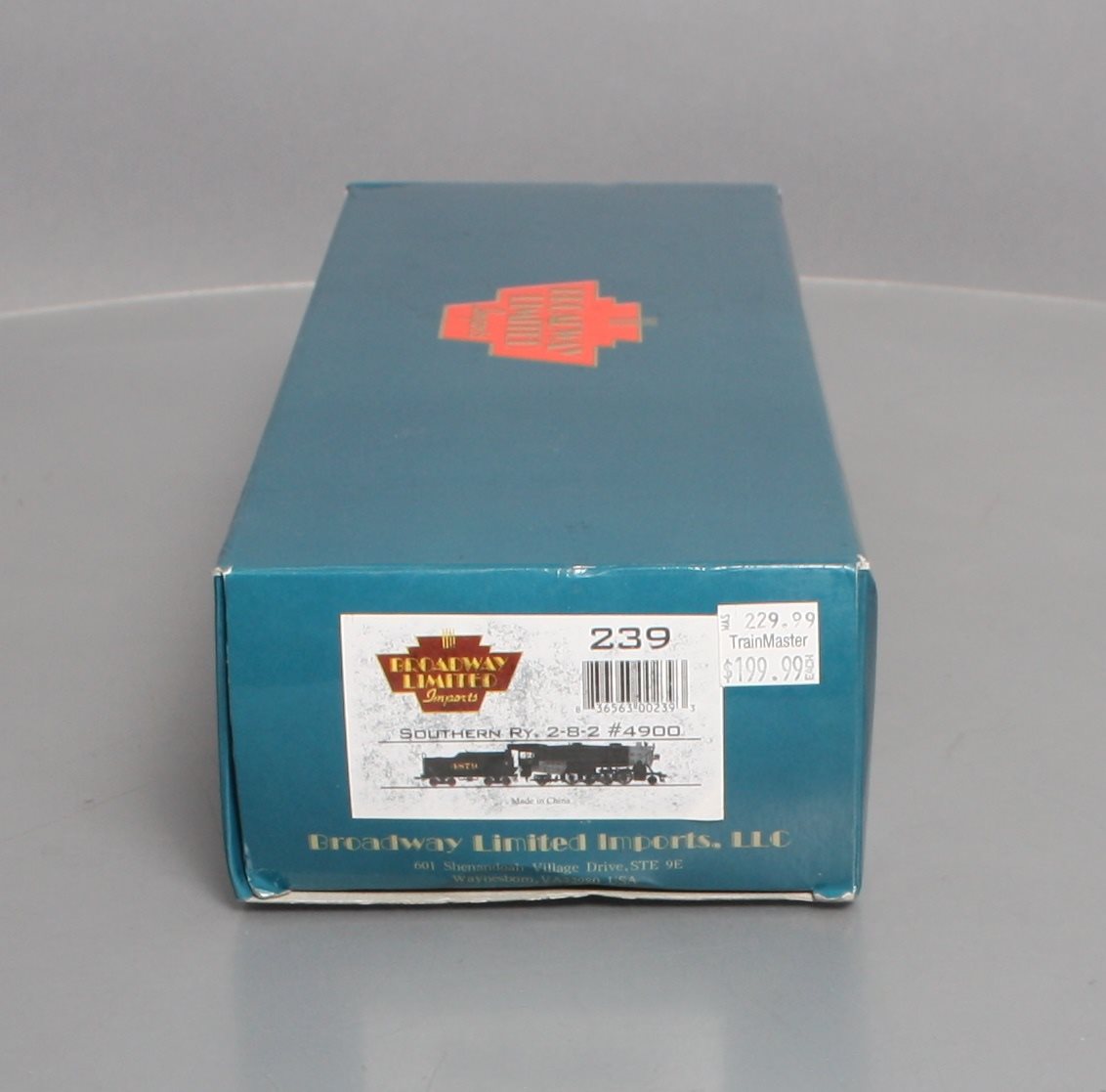 Broadway Limited 239 HO Southern Railway 2-8-2 Steam Locomotive #4900