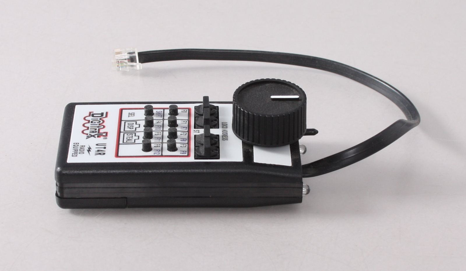 Digitrax UT4R Simplex Radio Equipped Utility Throttle w/ 4 Digit Addressing EX