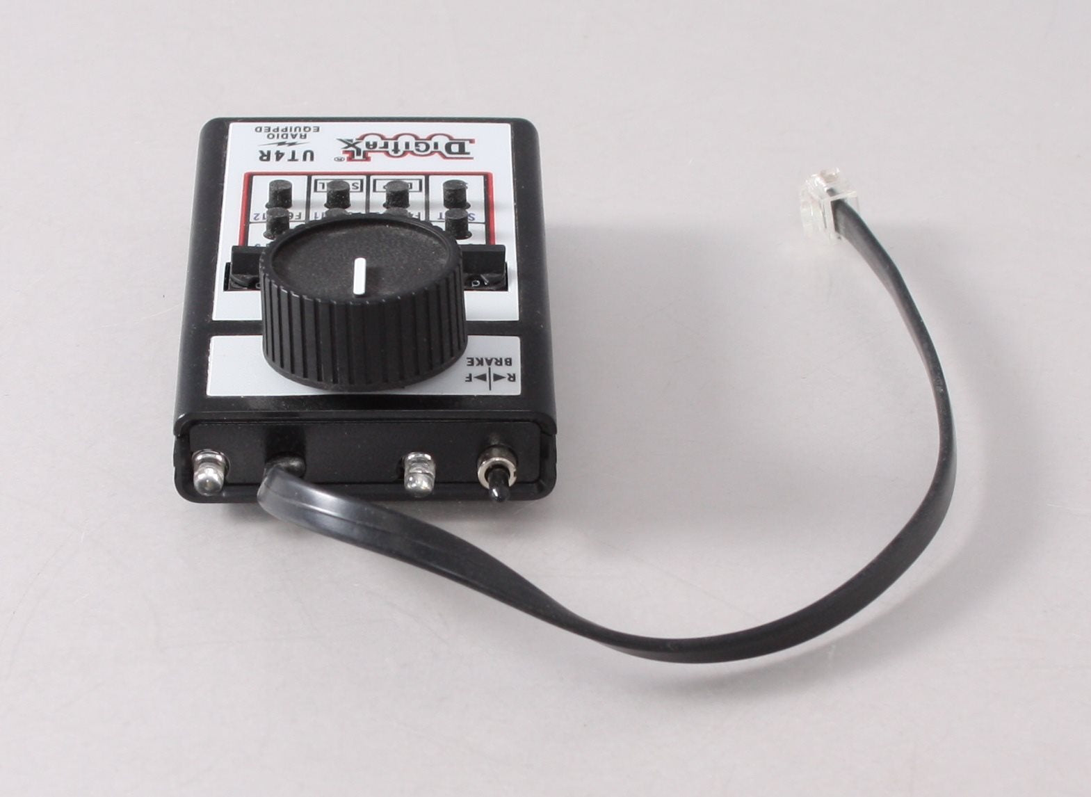 Digitrax UT4R Simplex Radio Equipped Utility Throttle w/ 4 Digit Addressing EX