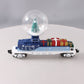 Lionel 6-29895 O Gauge Christmas Snowglobe Flatcar