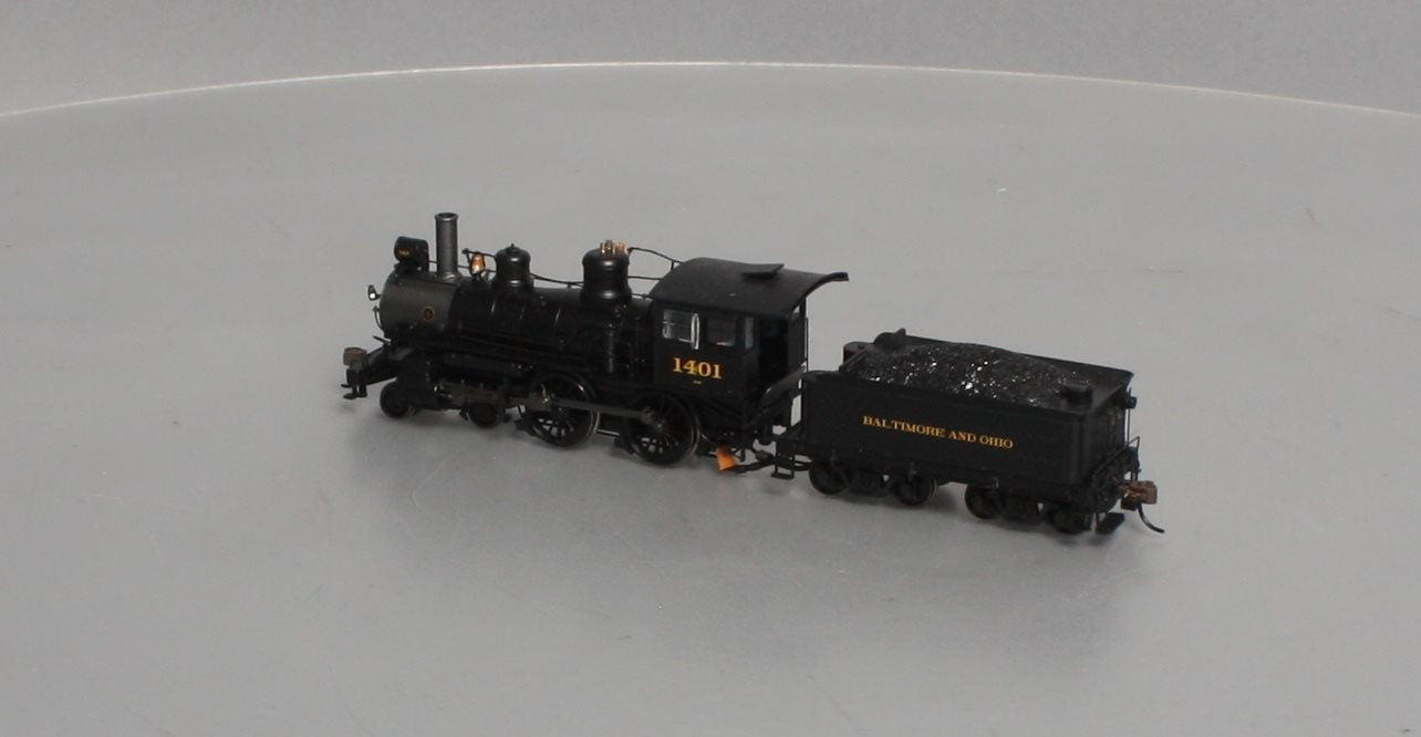 Bachmann 80131 HO B&O 4-4-0 Steam Locomotive w/DCC & Sound #1401