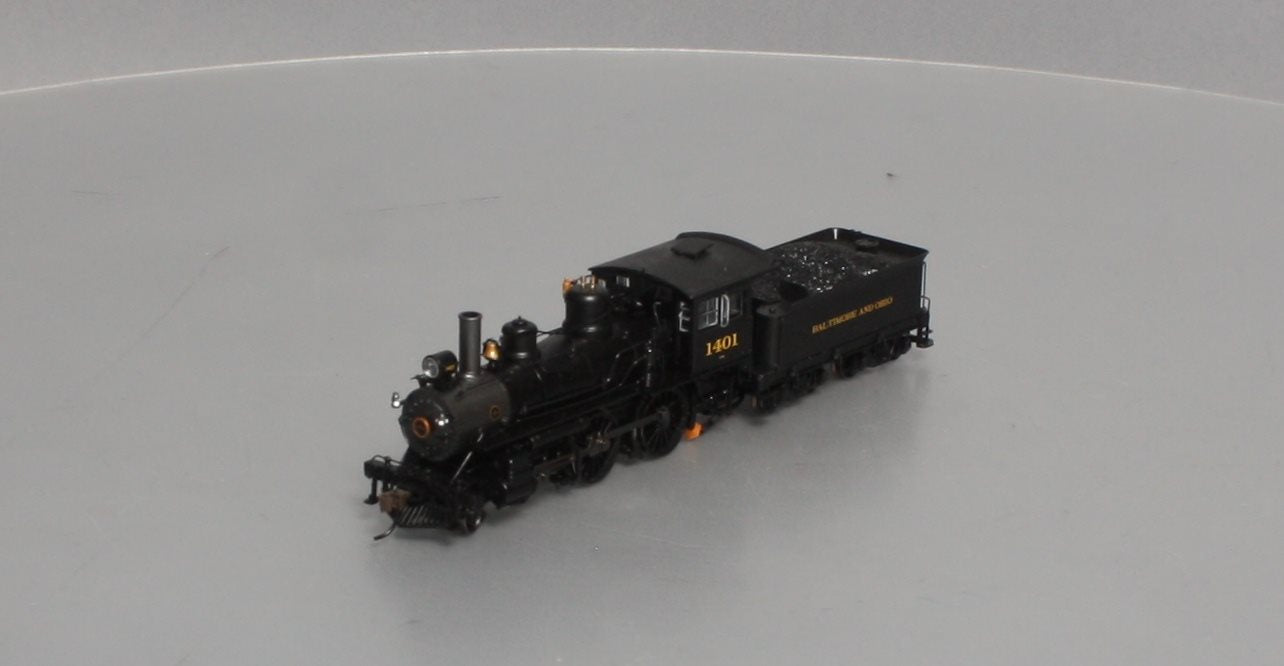 Bachmann 80131 HO B&O 4-4-0 Steam Locomotive w/DCC & Sound #1401