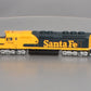 Athearn G67633 HO Santa Fe/Warbonnet F45 Diesel Locomotive w/DCC & Sound #5932