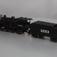 MTH 33-1034-0 O Union Pacific 4-6-0 Steam Locomotive w/Loco-Sound® #1253 LN