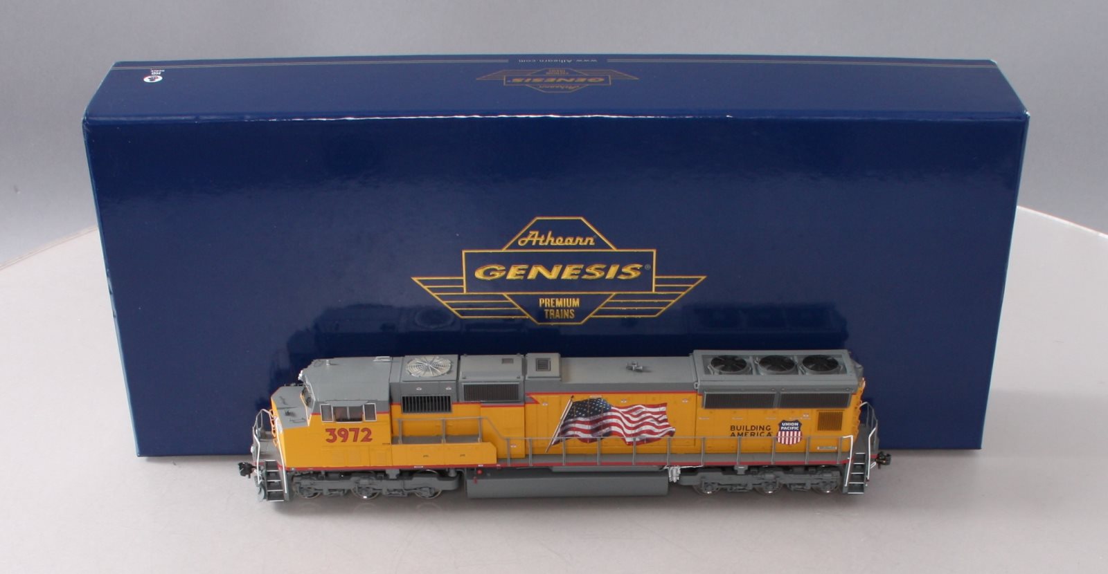 Athearn G69564 HO Union Pacific SD70M Diesel Locomotive with DCC & Sound #3972