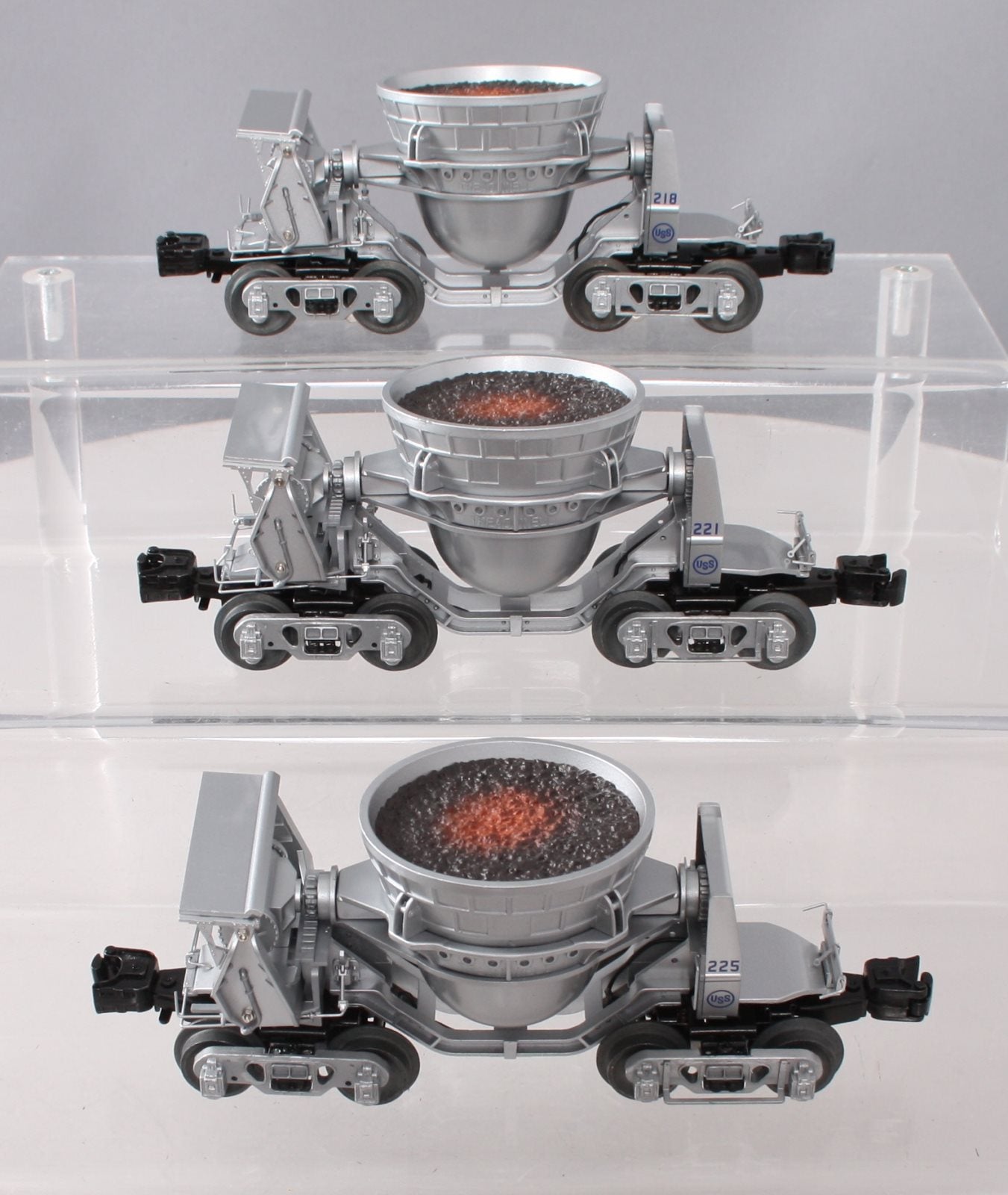 Lionel 6-83466 O US Steel Slag Car (Pack of 3)