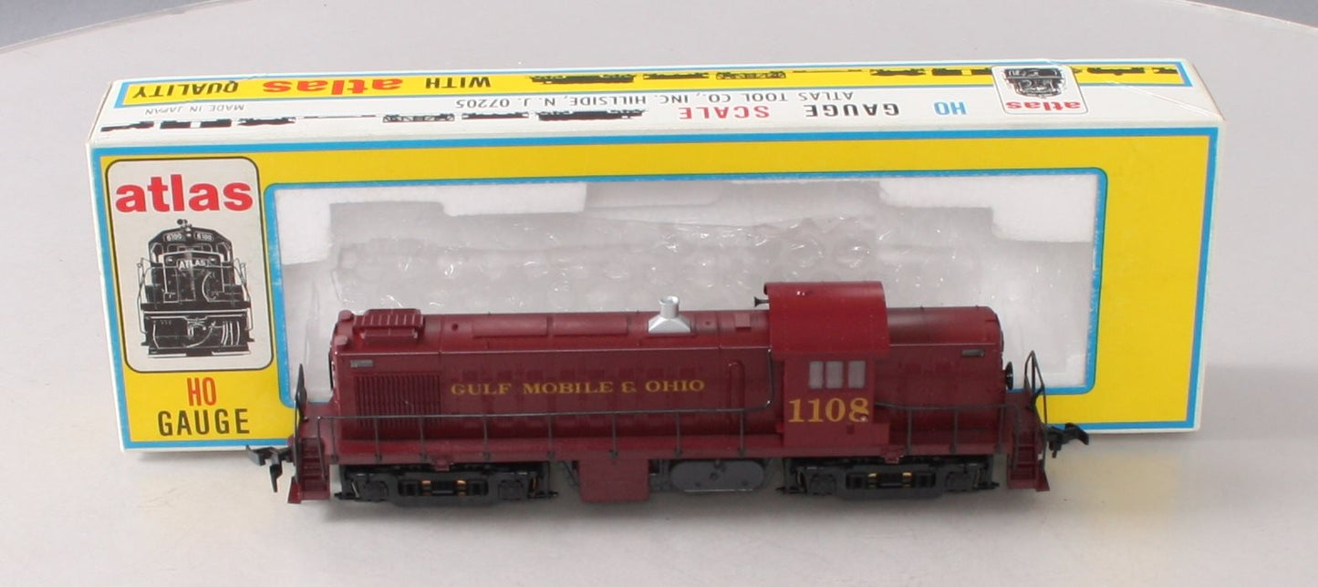 Atlas 8113 HO Gulf Mobile & Ohio RS-1 Diesel Locomotive LN/Box