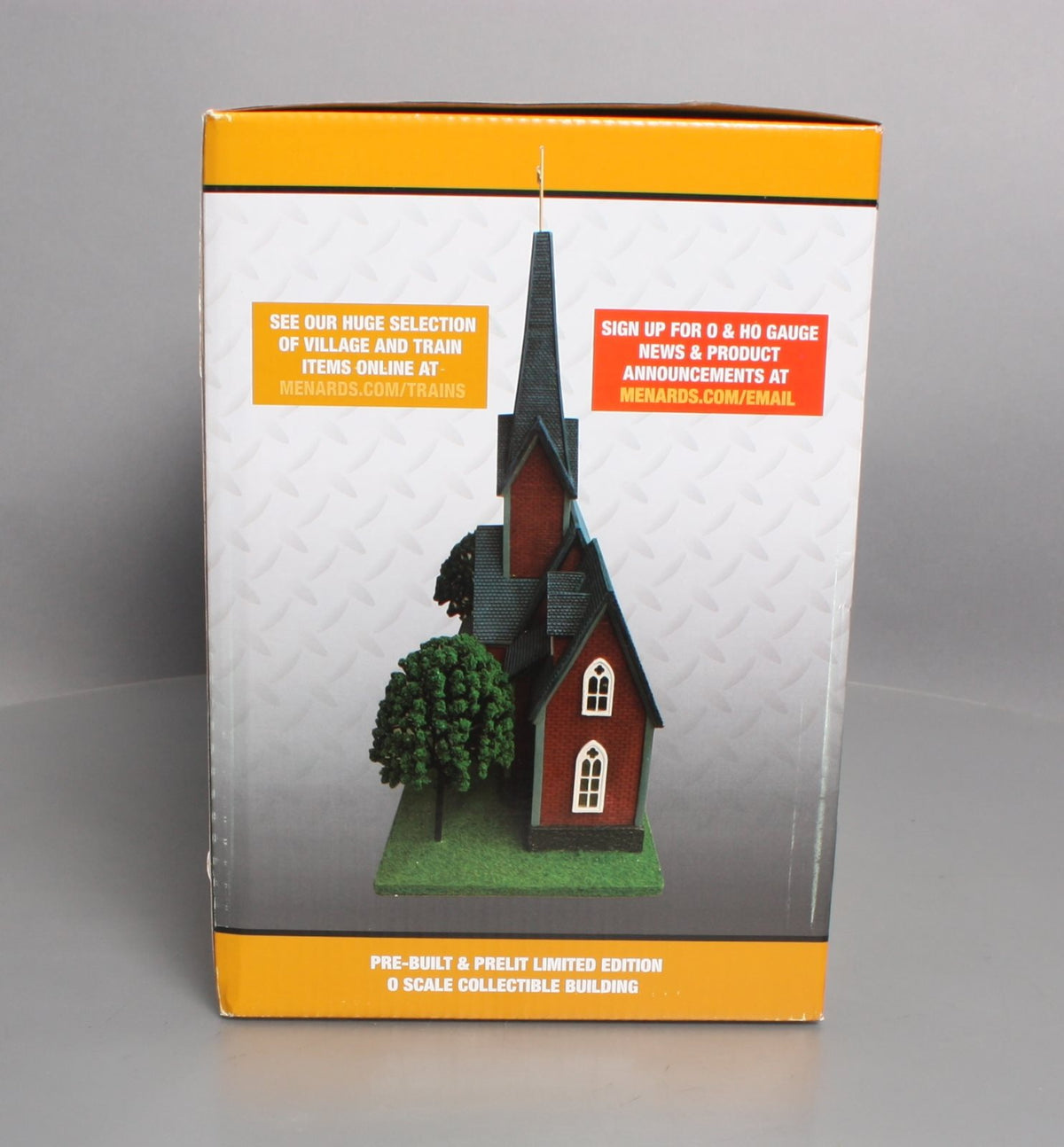 Menards 279-6151 O Red Trinity Church EX/Box