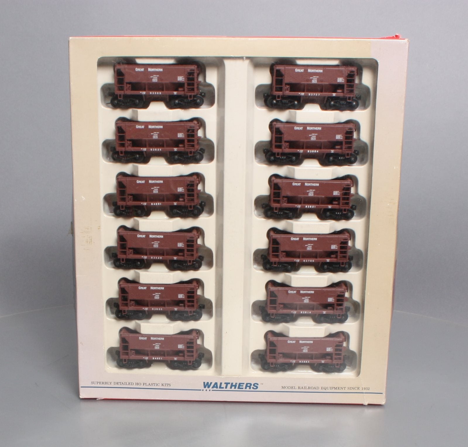 Walthers 932-4452 HO Scale Great Northern Ore Cars (12-Pack) (Set of 12) LN/Box