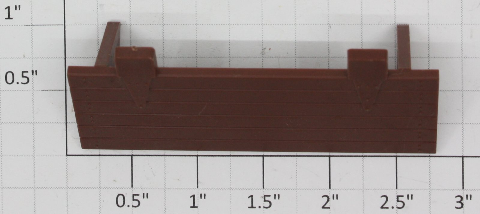 Lionel 145-23 O Gauge Automatic Gateman Brown Tool Box Cover