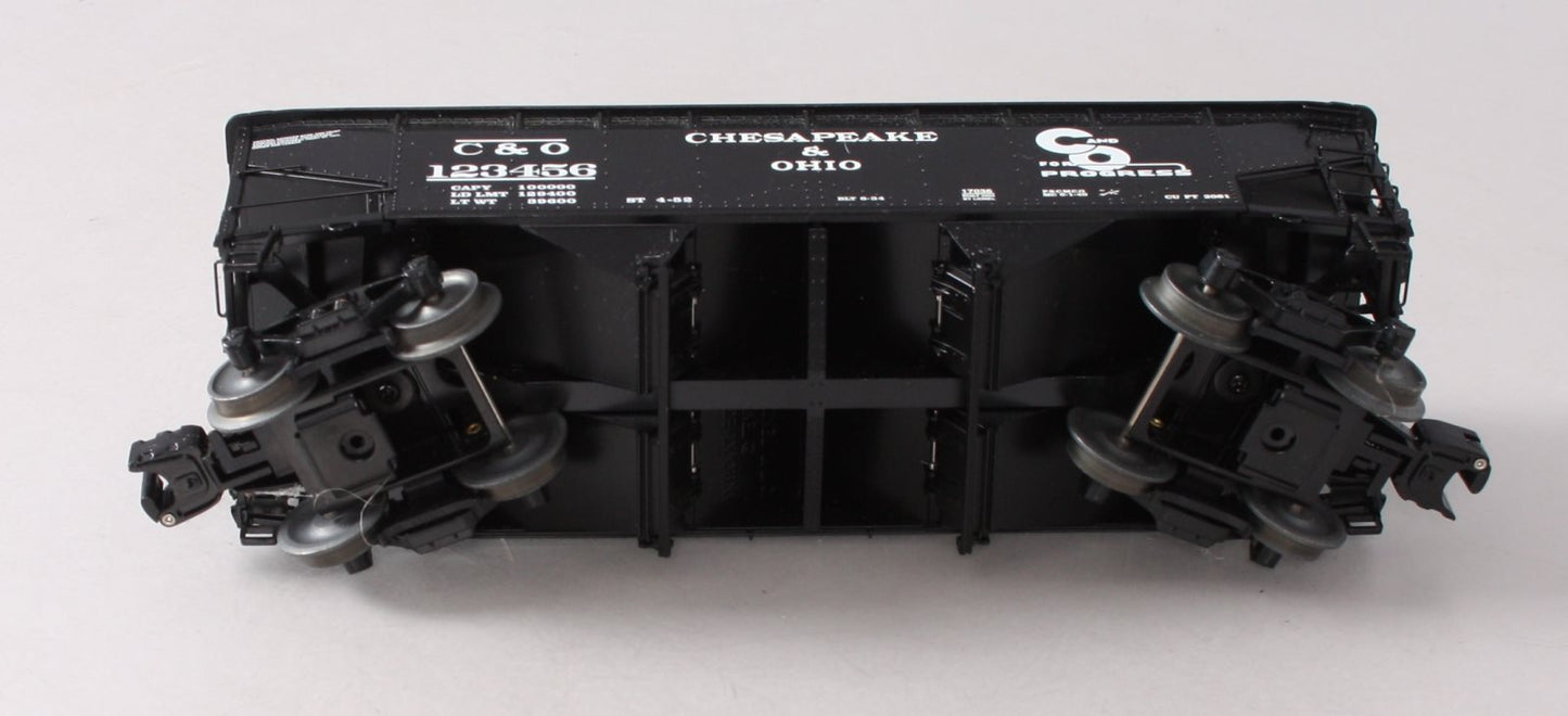 Lionel 6-17036 O Gauge Chesapeake and Ohio 50 Ton Offset Coal Hopper #123456 LN/Box
