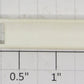 Lionel 6814-31 White Blank Stretcher with Contoured Legs
