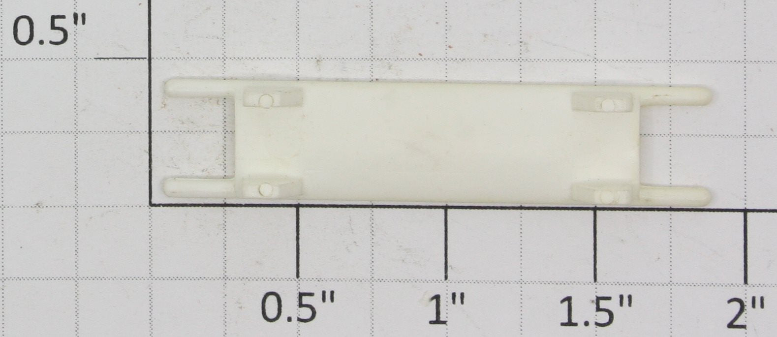 Lionel 6814-31 White Blank Stretcher with Contoured Legs