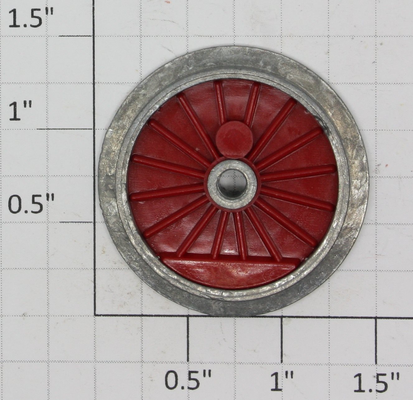Lionel 8601-130Z Wheel without Boss Red