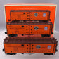 Lionel 6-11874 O Gauge Pacific Fruit Express Steel-Sided Refrigerator Cars LN/Box