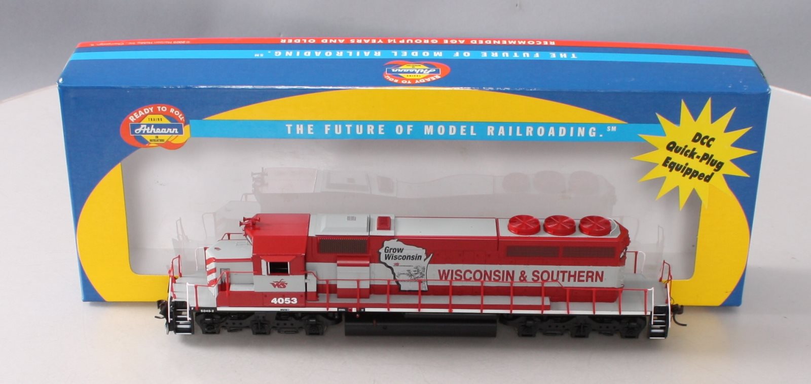 Athearn 95253 HO Wisconsin Southern WSOR SD40-2 81