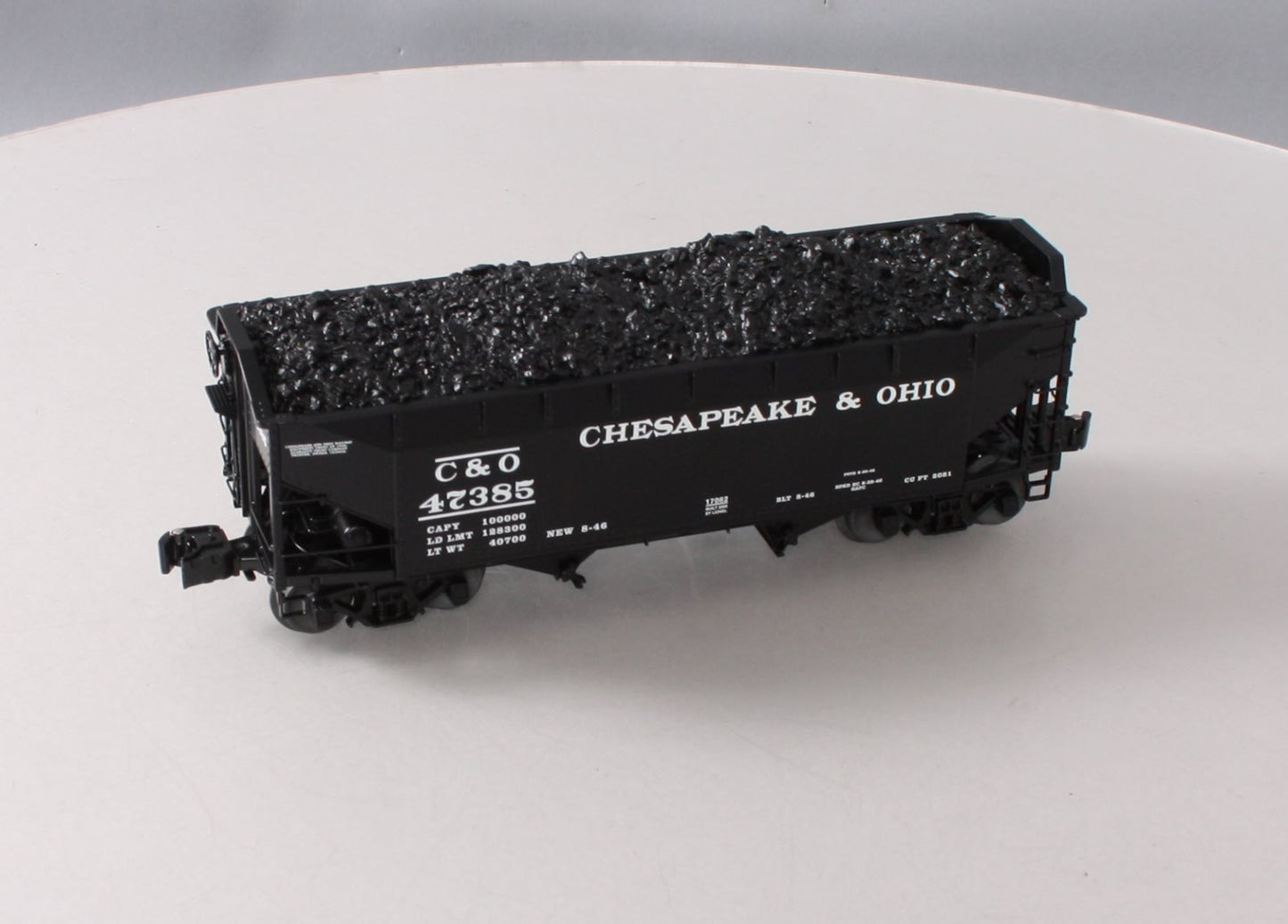 Lionel 6-17062 O Gauge Chesapeake & Ohio Offset Hopper #47385 LN/Box