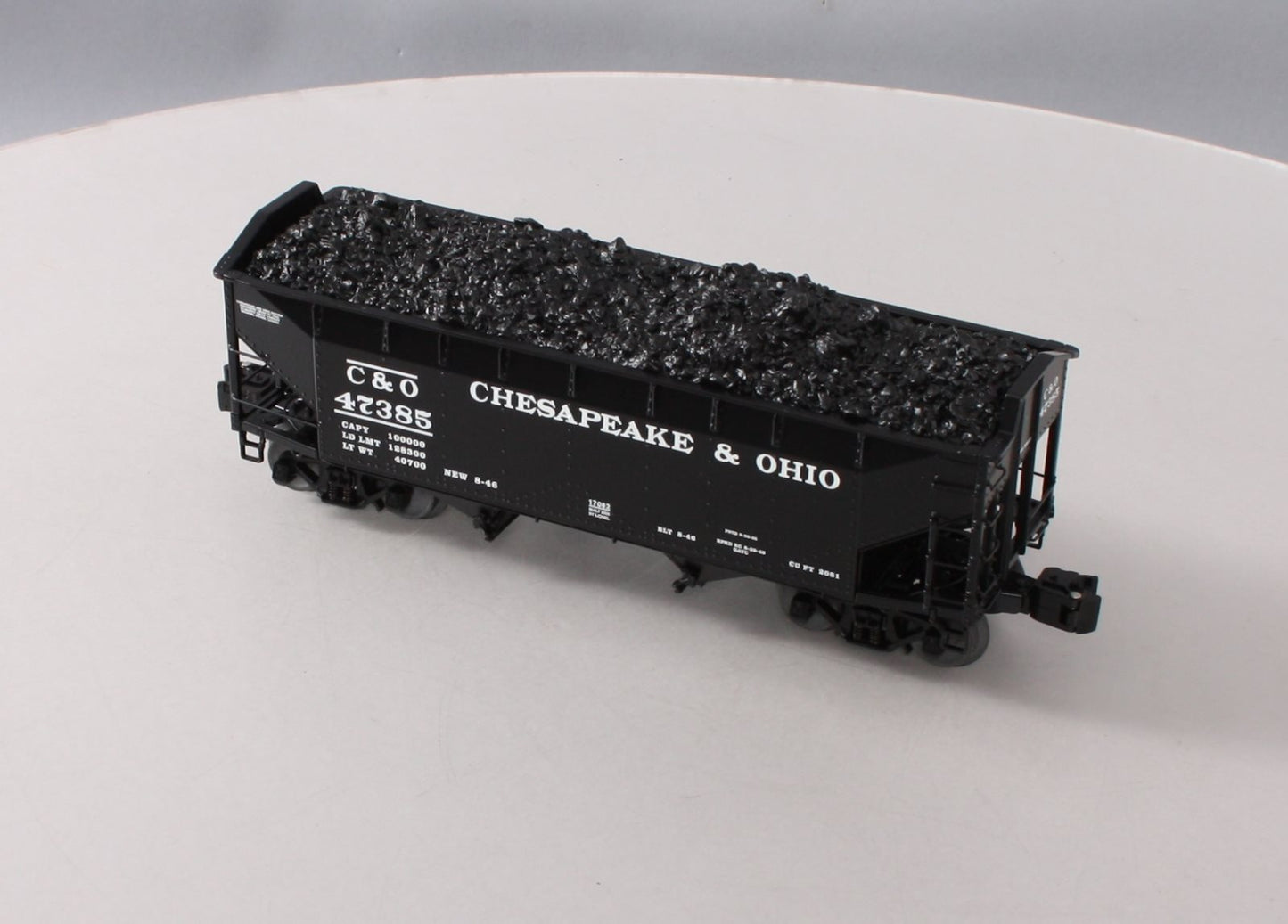 Lionel 6-17062 O Gauge Chesapeake & Ohio Offset Hopper #47385 LN/Box