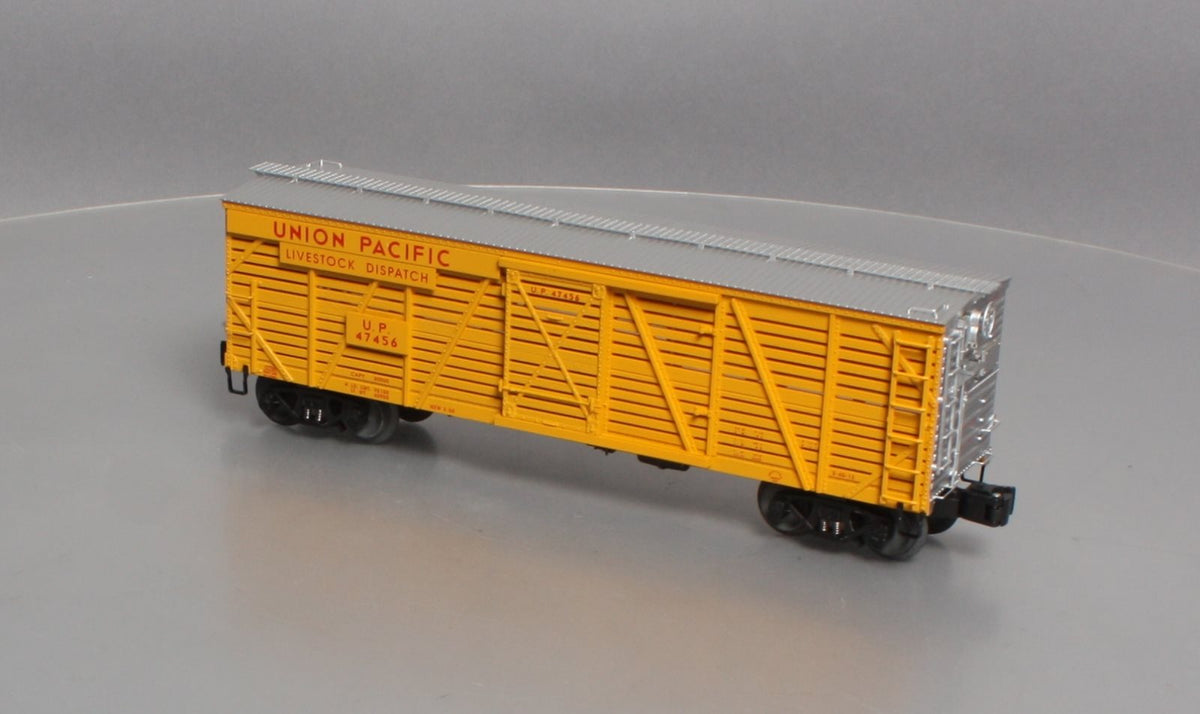 Lionel 6-17700 O Gauge Union Pacific 40 Ton Stock Car #47456 LN/Box