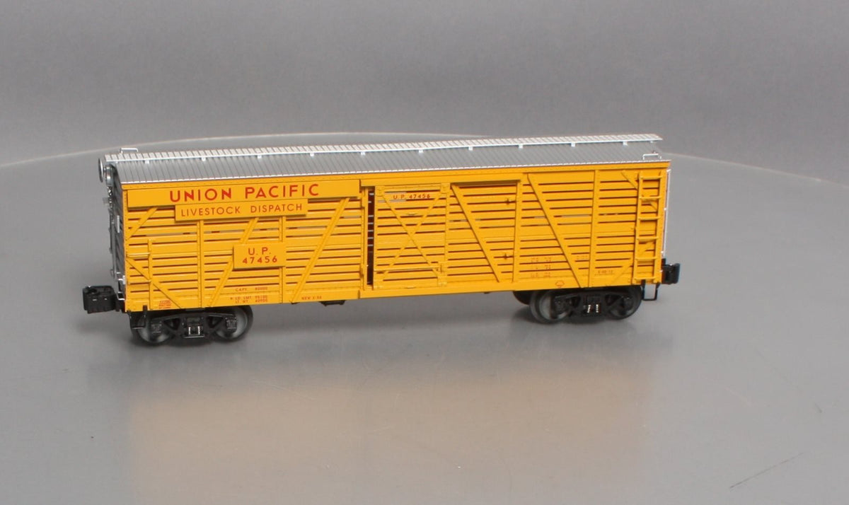 Lionel 6-17700 O Gauge Union Pacific 40 Ton Stock Car #47456 LN/Box