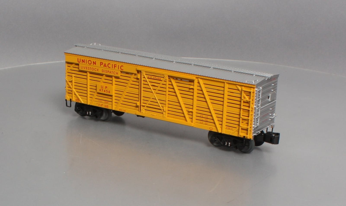 Lionel 6-17700 O Gauge Union Pacific 40 Ton Stock Car #47456 LN/Box