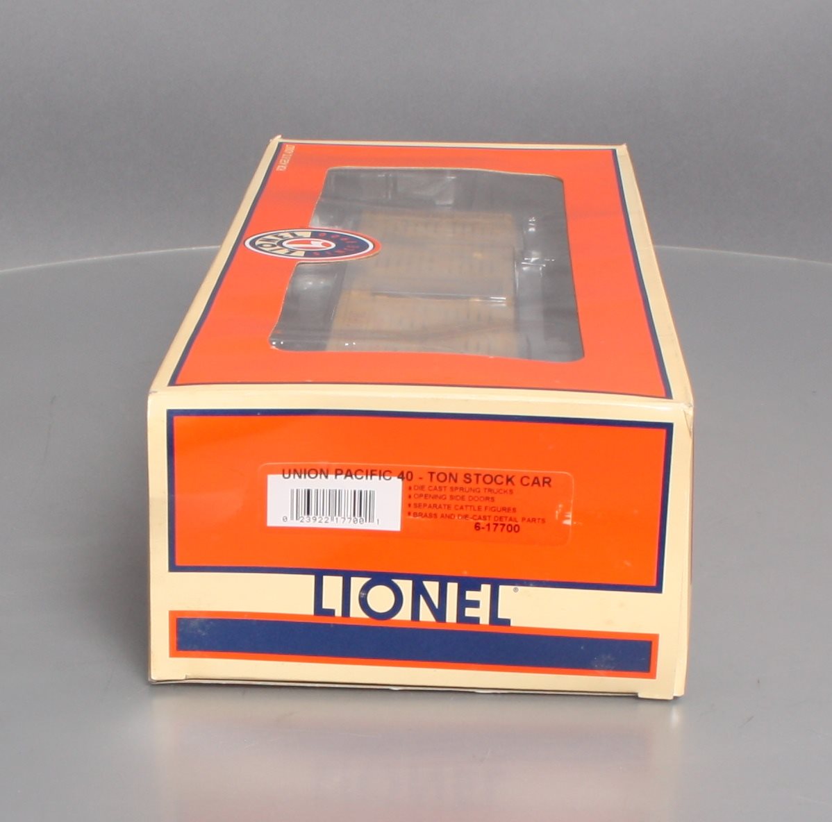 Lionel 6-17700 O Gauge Union Pacific 40 Ton Stock Car #47456 LN/Box
