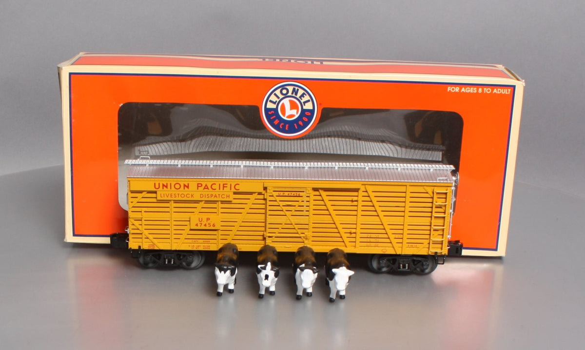 Lionel 6-17700 O Gauge Union Pacific 40 Ton Stock Car #47456 LN/Box