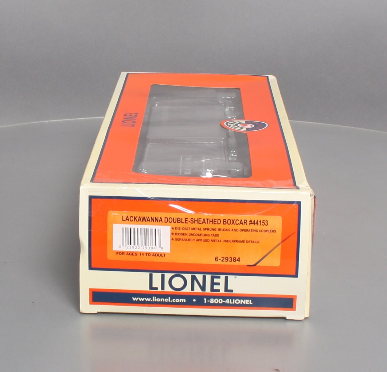 Lionel 6-29384 O D&LW Double-Sheathed Boxcar