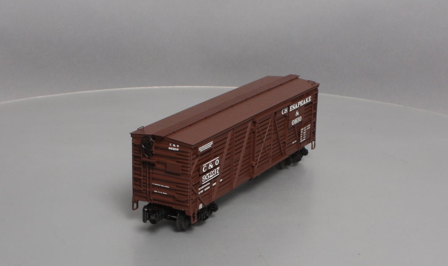 Lionel 6-17711 O Scale C&O ACF 40-Ton Stock Car #95237 LN/Box