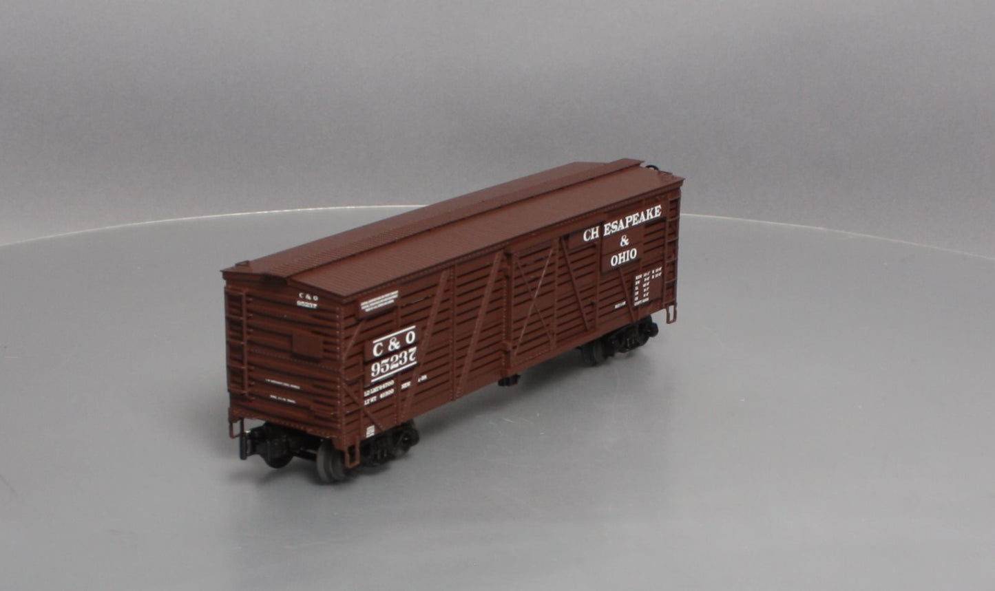 Lionel 6-17711 O Scale C&O ACF 40-Ton Stock Car #95237 LN/Box