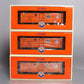Lionel 6-11872 O Gauge Pacific Fruit Express Refrigerator Car (Pack of 3) LN/Box
