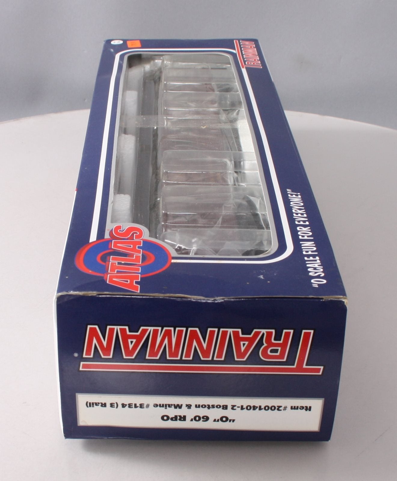 Atlas 2001401-2 O Scale B&M 60' RPO Car (3 Rail)