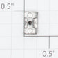 American Flyer XA12A047X S-Scale Knuckle Coupler Weight