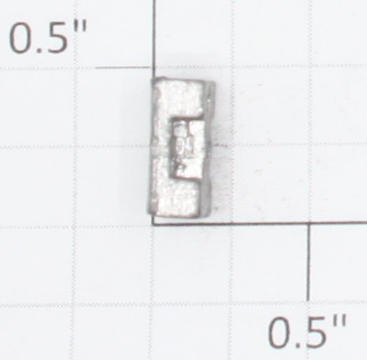 American Flyer XA12A047X S-Scale Knuckle Coupler Weight