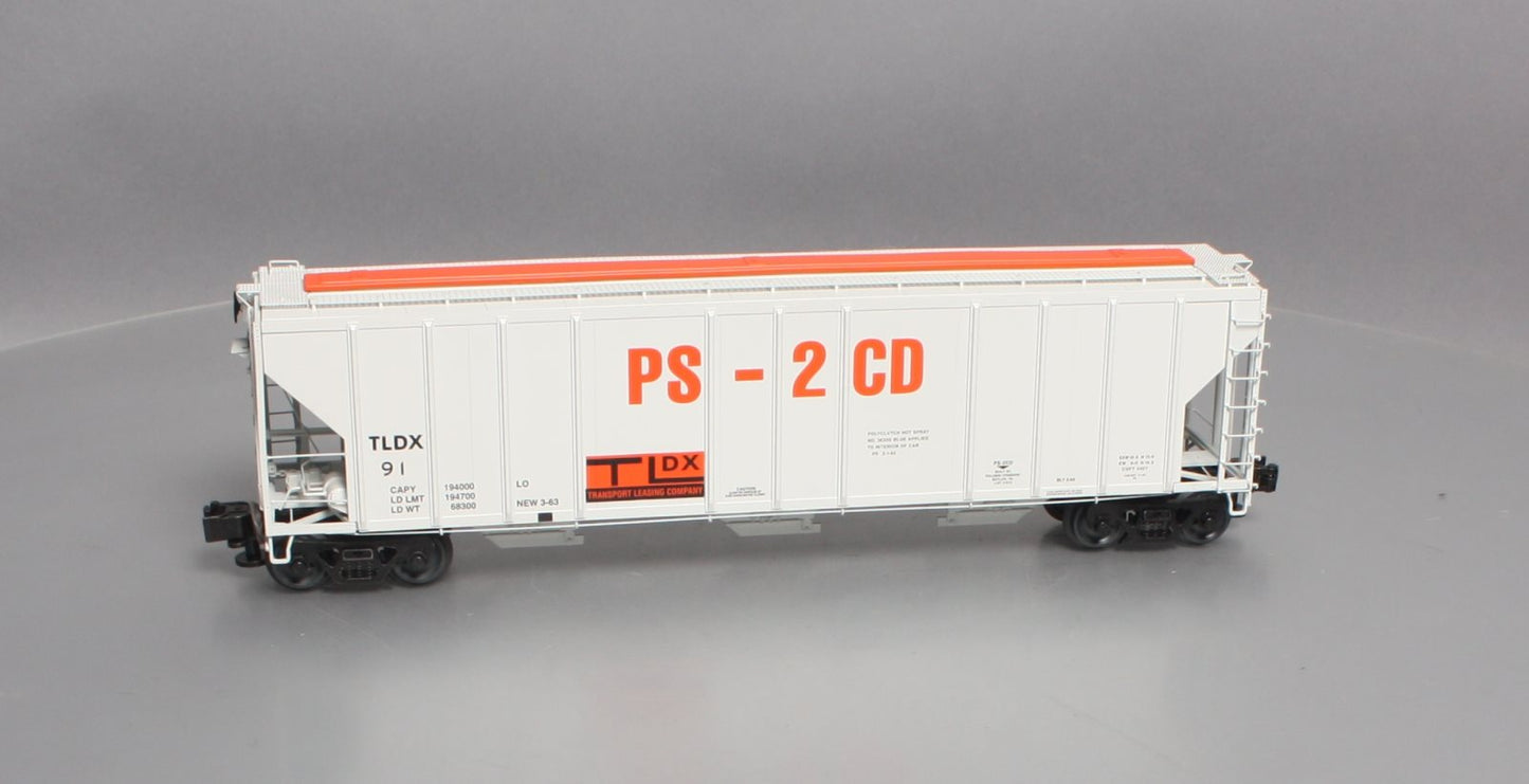 Lionel 6-84128 O TLDX Demonstrator PS-2CD Covered Hopper LN/Box