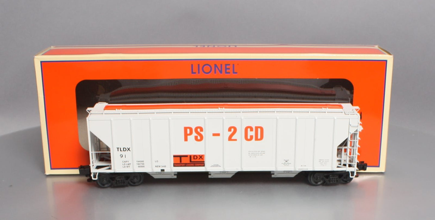 Lionel 6-84128 O TLDX Demonstrator PS-2CD Covered Hopper LN/Box