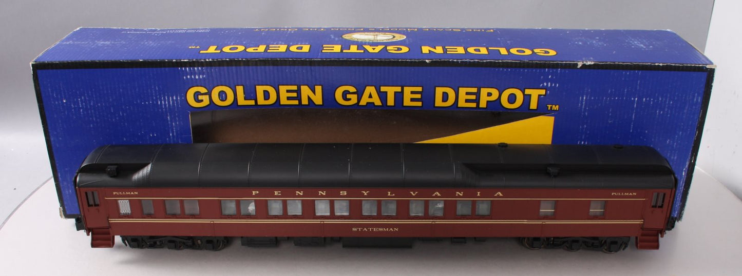 Golden Gate Depot O Gauge 12-1 Pullman Sleeper "Statesman" Car LN/Box