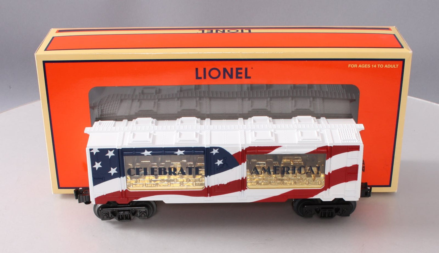 Lionel 6-52508 O Gauge TCA Desert Division 2009 Convention US Flag Mint Car NIB
