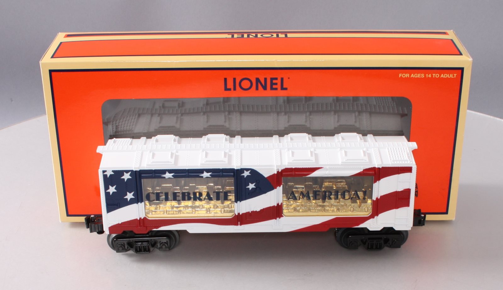 Lionel 6-52508 O Gauge TCA Desert Division 2009 Convention US Flag Mint Car NIB